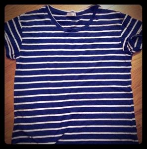Womens striped tee